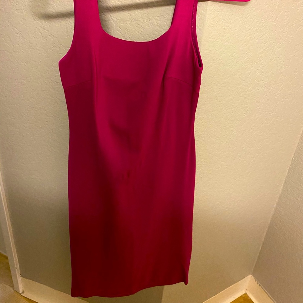 Fuchsia Me a MIDI Dress